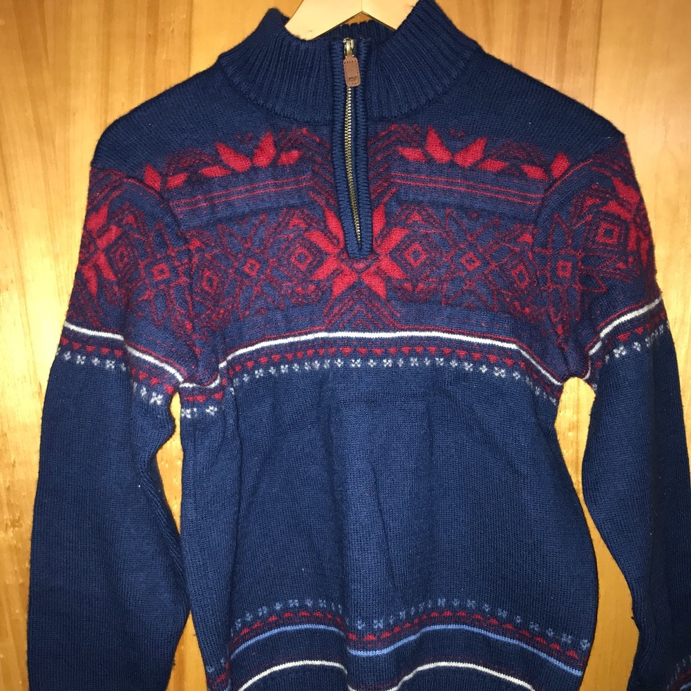 Vineyard Vines Fair Isle Marino Wool Sweater